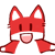 fox waving